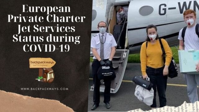 European Private Charter Jet Services Status during COVID-19