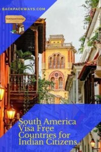 South America Visa Free Countries for Indian Citizens