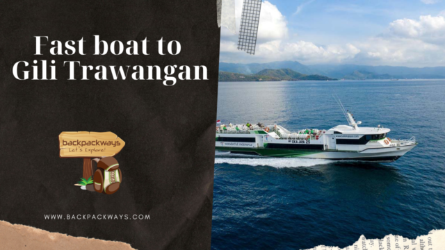 Fast Boat to Gili Trawangan