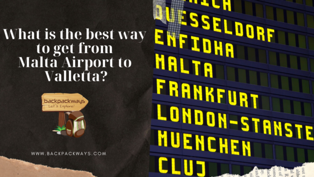 What is the best way to get from Malta Airport to Valletta?